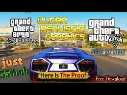 It is compatible with a lot of windows android and ios devices. Ultra Graphics Enb 4k Mod On Gta San Andreas Android Gta 5 Graphics Mod On Gta San Andreas Android Youtube