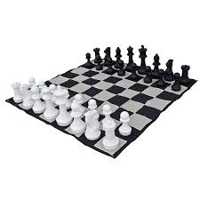 fun garden chess set and board tough