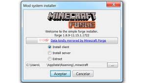 Jul 18, 2020 · downloading forge. Como Instalar Mods En Minecraft Minecrafteo