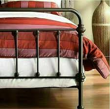 Iron Bed Frame Queen Size Farm Country