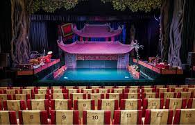 the thang long water puppet theatre in