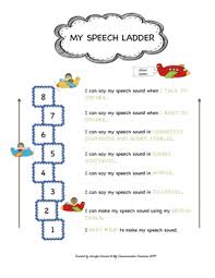My Speech Ladder Monitoring Chart Slp Articulation Therapy Airplanes
