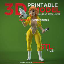 3D file Sexy April O'Neil・3D printer model to download・Cults