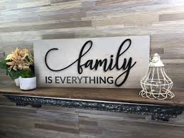 Wood Sign Family Wall Decor Family