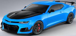2022 Chevy Camaro Gets New Rapid Blue