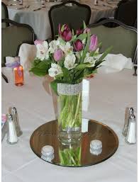 Glass Cylinder Vases Bling Wedding