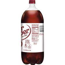 t dr pepper soda pop 2 l bottle