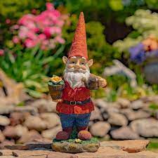 16 Tall Spring Gnome Garden Statue