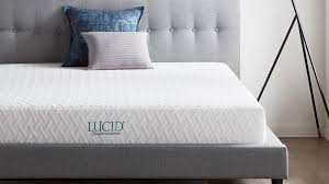 lucid 8 gel memory foam mattress