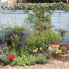 Pastel Blue Fence Garden Fence Paint