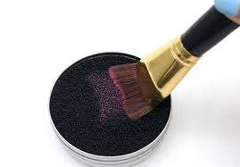 makeup brushes cleaner sponge colour