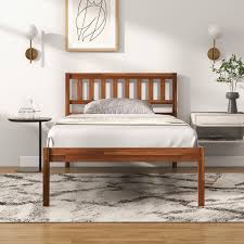 Twin Full Queen Size Wood Bed Frame