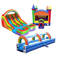 commercial inflatable water slide