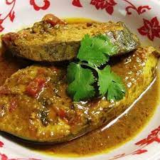 curried snapper with green mangoes