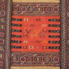 persian tribal nomadic kilim rug