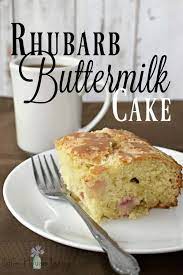 Recipe For Rhubarb Cake With Buttermilk gambar png