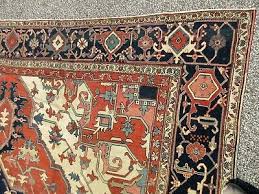 rare serapi oriental carpet designer