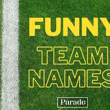 funny team names for any group sport