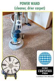 power wand carpet cleaner services kcmo