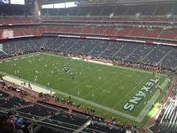 Nrg Stadium Section 529 Row M Seat 1 Houston Texans Vs