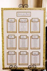 Luxury Framed Gold Glitter Table Plan Cards Diy Wedding