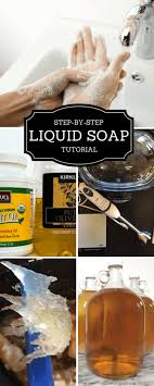 how to make diy liquid castile soap