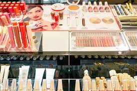 cosmetic retail stock photos royalty