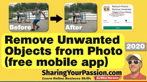 A few clicks later, you will get rid of the unwanted content of your photo. How To Retouch Remove Unwanted Objects In Photos With Best Free Mobile App Sharingyourpassion Com
