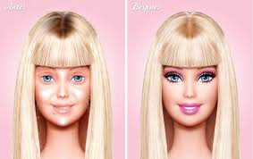 what barbie looks like without makeup