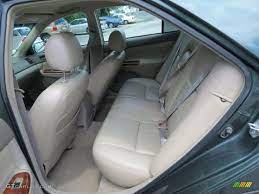 2004 Toyota Camry Le Rear Seat Photo