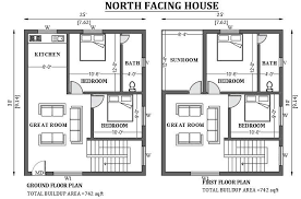 25 X30 North Facing House Design As