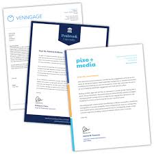 Not sure how to start creating your brand? Free Online Letterhead Maker Professional Templates Venngage