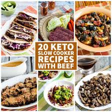 20 keto slow cooker recipes with beef
