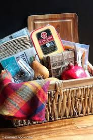 diy wine cheese gift basket the