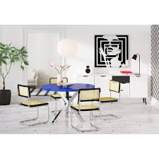 Get 5% in rewards with club o! Modern Contemporary Navy Blue Dining Table Allmodern