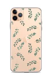 Hapitek clear case compatible with iphone 12 pro max case cute candy color soft silicone tpu gel silicone protective camera screen protective case (purple). Cute Eucalyptus Leaves Phone Case For Iphone 12 11 Pro 7 8 Etsy In 2020 Pretty Phone Cases Diy Phone Case Iphone Phone Cases