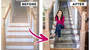 how to install a diy stair runner