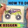 Grave digger is another favorite monster truck of all times. 1