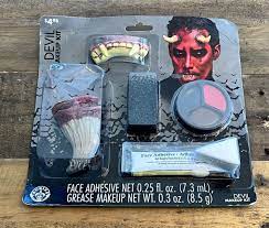rubies devil makeup kit with makeup