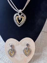 brighton jewelry set necklace gem