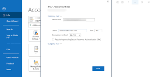 setting up office 365 smtp settings