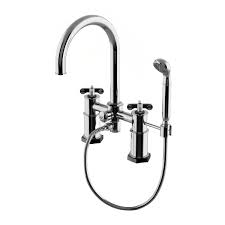henry exposed deck mounted tub filler