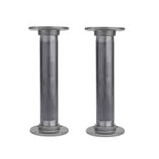 industrial black steel pipe table legs