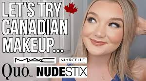 full face using canadian makeup