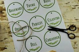 Free Printable Herb Labels For Dried