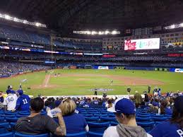 Rogers Centre Section 118l Home Of Toronto Blue Jays