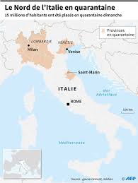 Italy is located in southern europe, and is also considered part of western europe. Coronavirus En Italie La Carte Des Zones En Quarantaine Le Huffpost