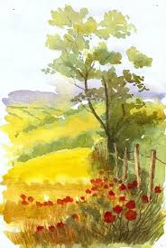80 Easy Watercolor Painting Ideas For