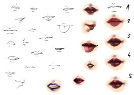 That's exactly how we're going to approach this lips drawing today. Mouth Tutorial By Ryky On Deviantart