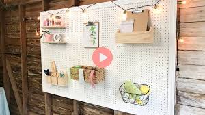 Updating Decorating With Pegboard